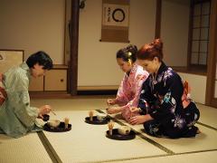 Wear a Kimono and Take Part in a Tea Ceremony and Calligraphy at Miyajima
