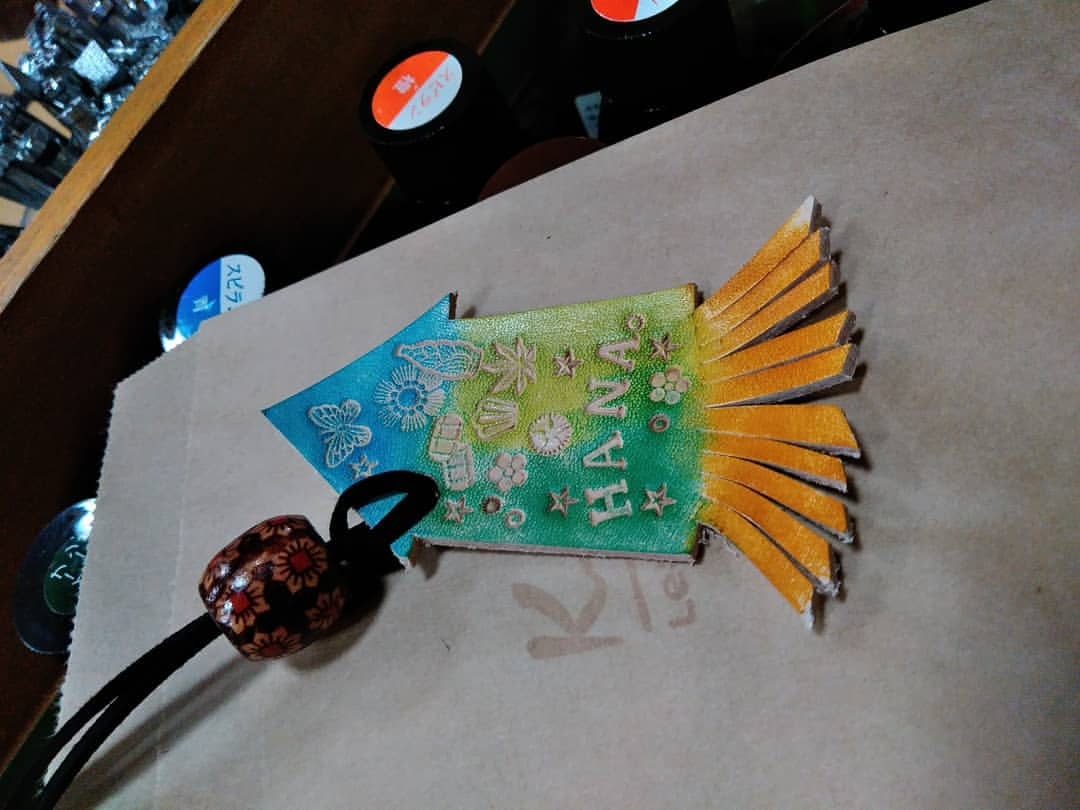 Create a Squid-Shaped Leather Charm in Hokkaido!