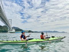 [Private 1-Day] Shimanami Kaido Sea Kayaking Tour with Lunch (Mukaishima & Innoshima)