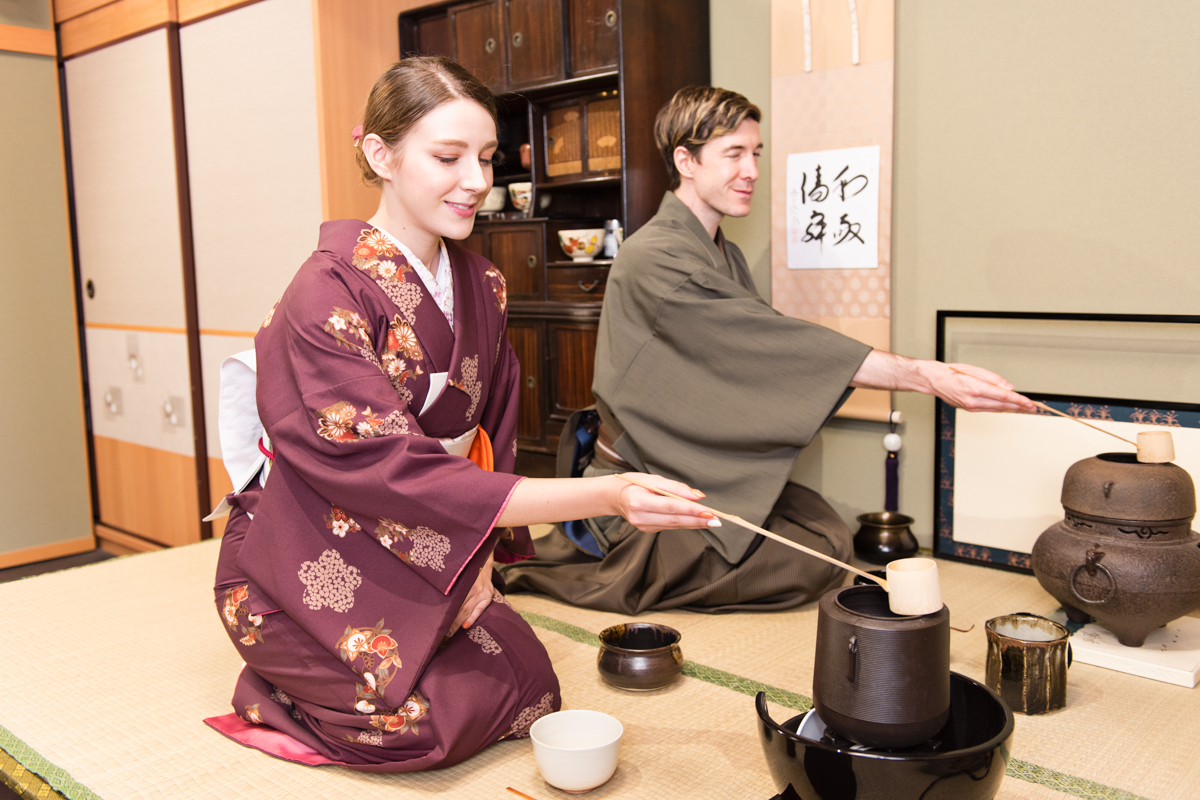 Tea Ceremony Experience Event Using Japanese Tatami Mat in Bahrain -  Japanese Tatami Room
