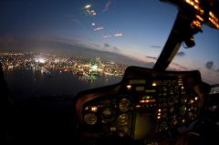 GOLD - Helicopter Ride! 10 minutes course after sunset