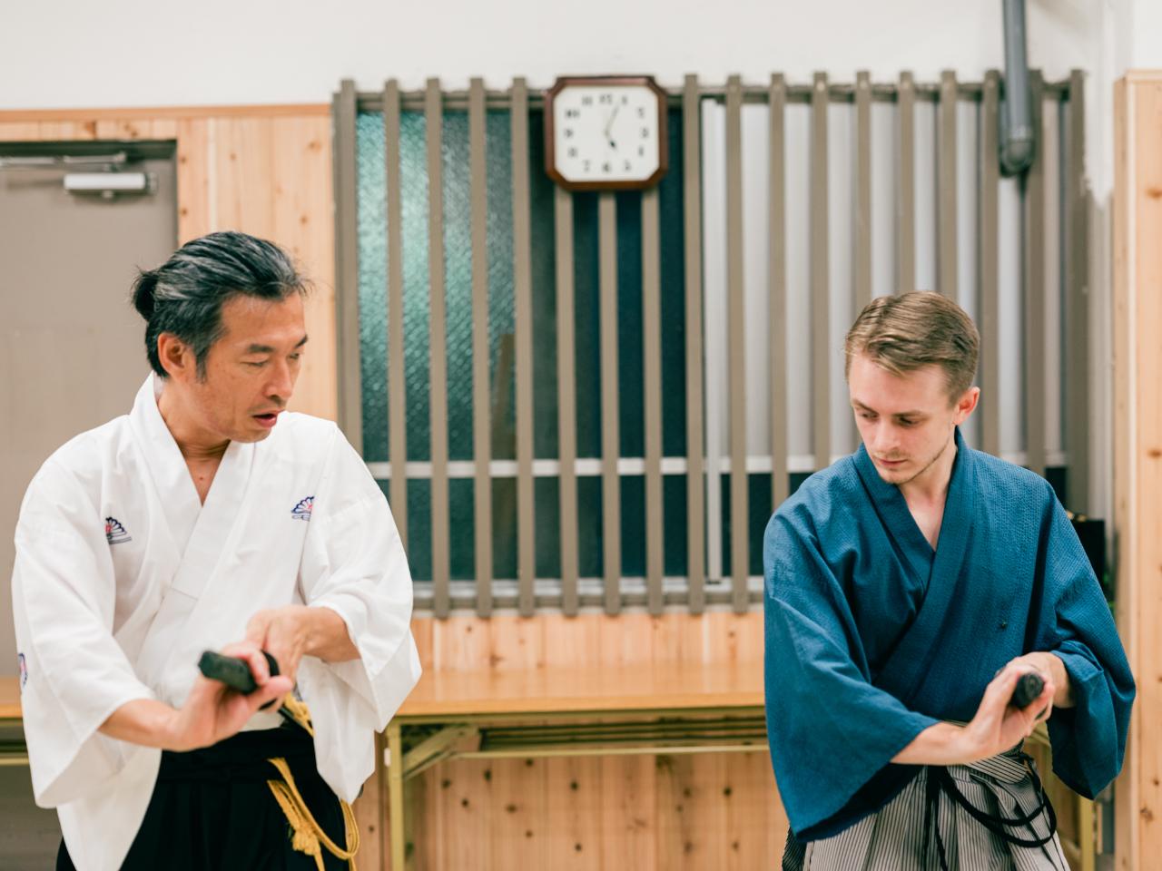 日本一強い武士　宮本武蔵の精神を学ぶ　侍体験（経験者向け、プライベート体験）