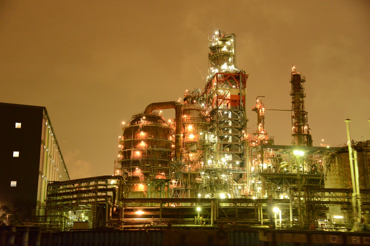 Nighttime Cruise Viewing of Amazing Yokohama Factories