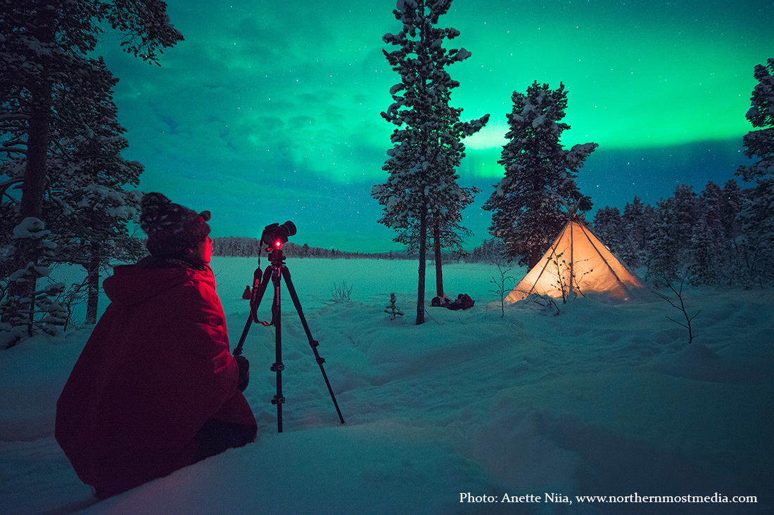 Northern light photo tour