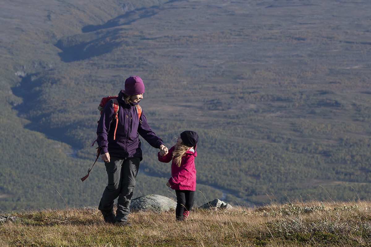 Mountain hike in Abisko