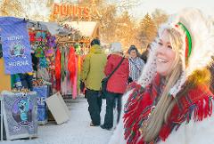 Sami day trip to Jokkmokk winter market