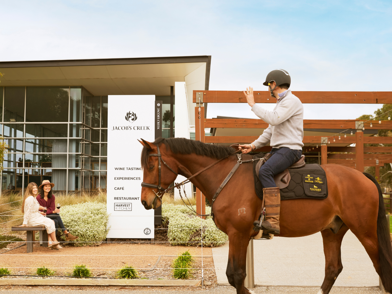 Scenic Horse Ride (1.5hr) & Romantic Picnic at Jacob's Creek — Barossa Valley - Photo 6