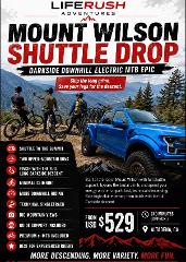 Mount Wilson: Darkside Downhill Electric MTB EPIC with Shuttle Drop