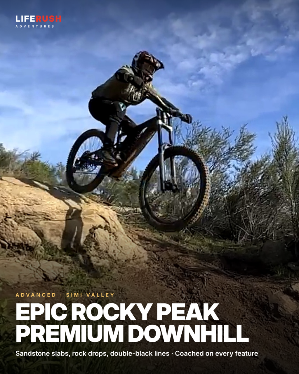 Epic Rocky Peak Premium Downhill  4-Hour eMTB (Advanced)