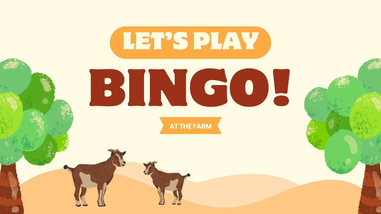 Bingo At The Farm