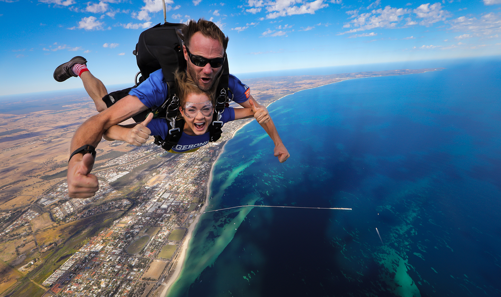 15,000ft Busselton Beach Tandem Skydive - Geronimo Busselton Reservations