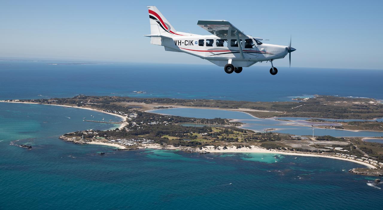 Tandem Skydive and Rottnest Island Return Flight Package