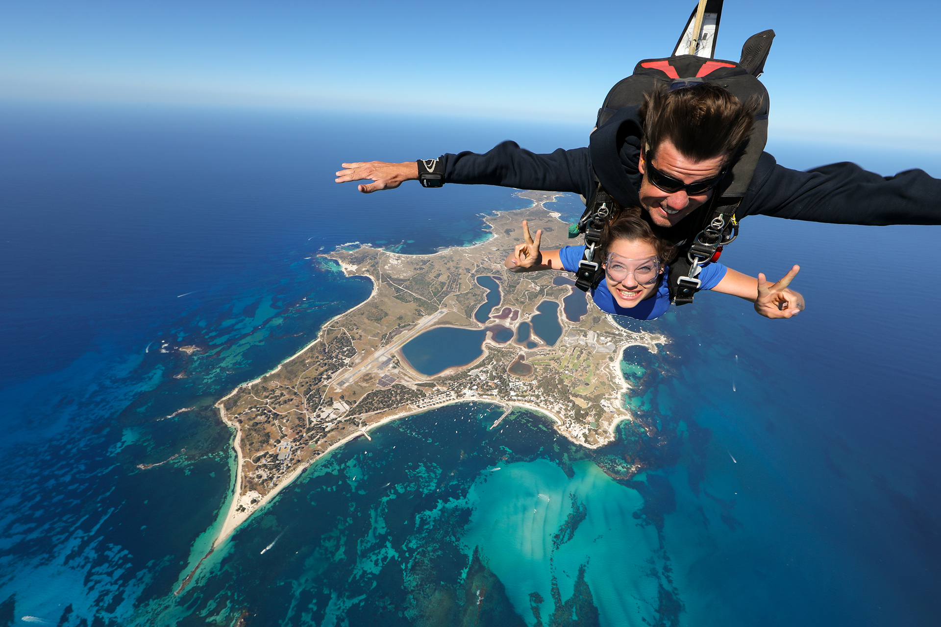 10,000ft Rottnest Island Tandem Skydive - Geronimo Rottnest Reservations