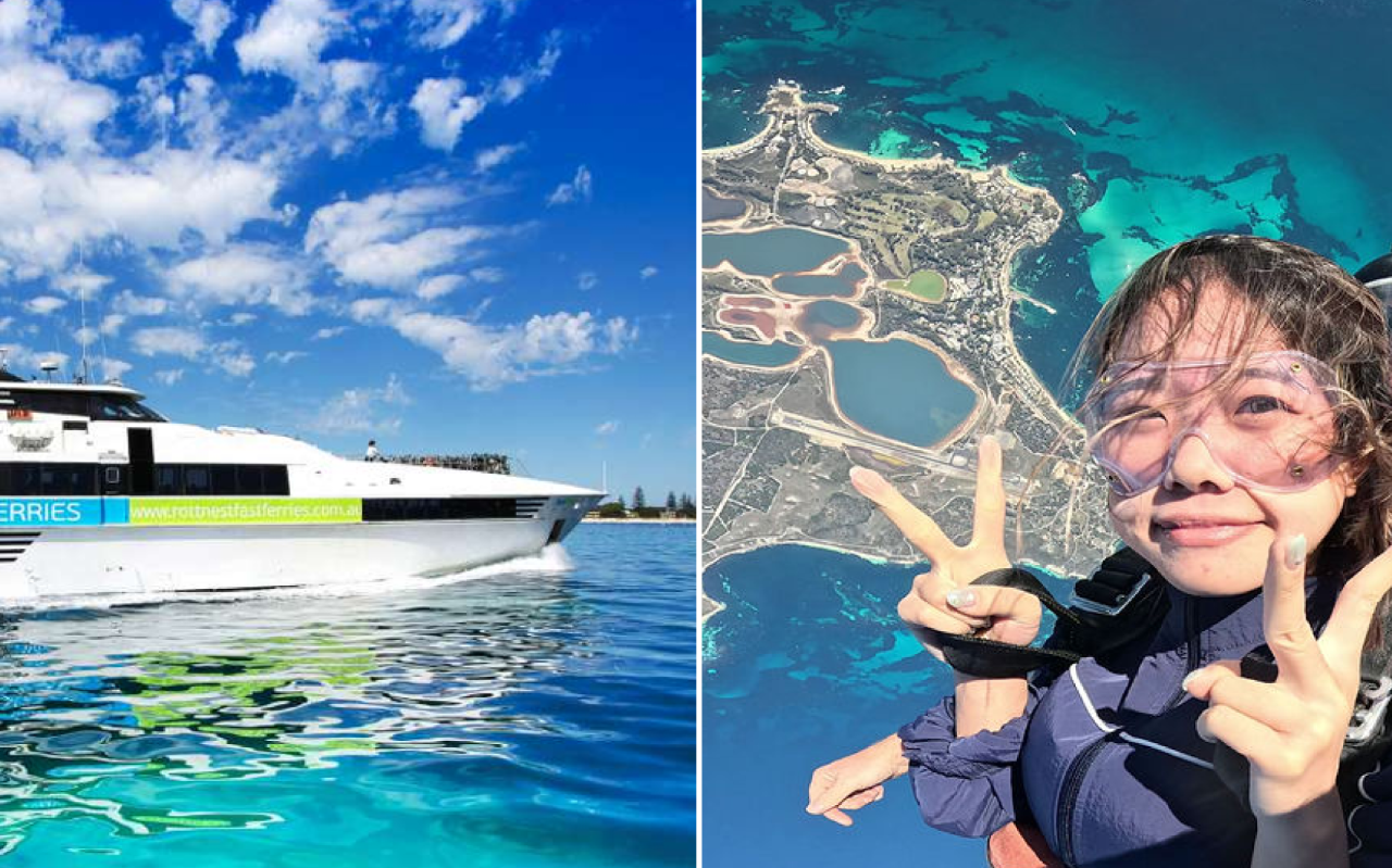 Rottnest Skydive and ex Hillarys Ferry Package