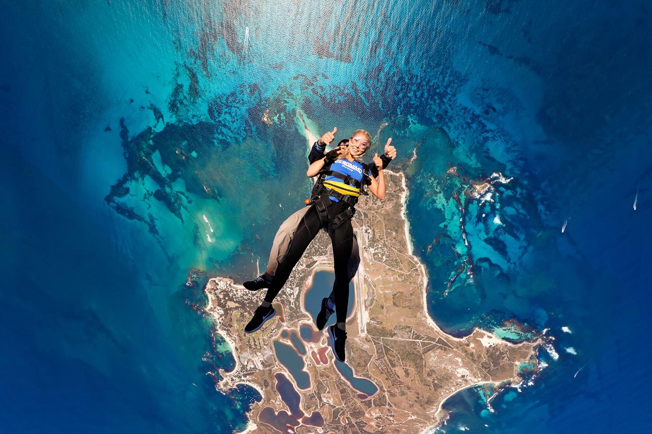 2020-2023 GV redemption-14,000ft Rottnest Island Tandem Skydive *Most Popular*