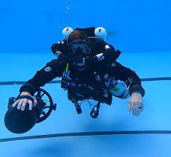Revo rebreather try dive - POOL