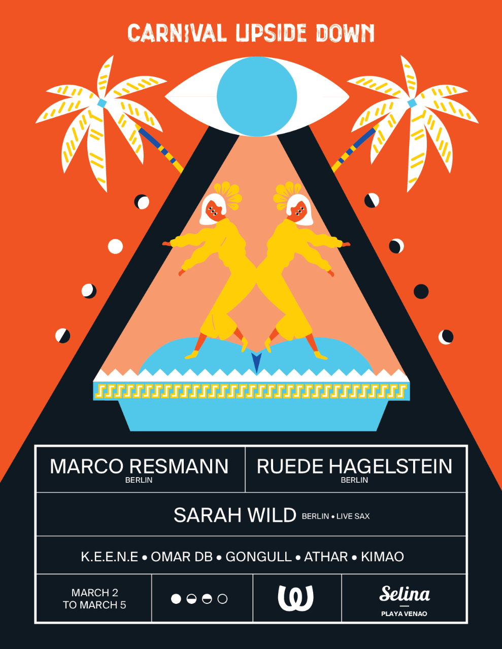 CARNIVAL UPSIDE DOWN - March 02 to March 05 - 2019