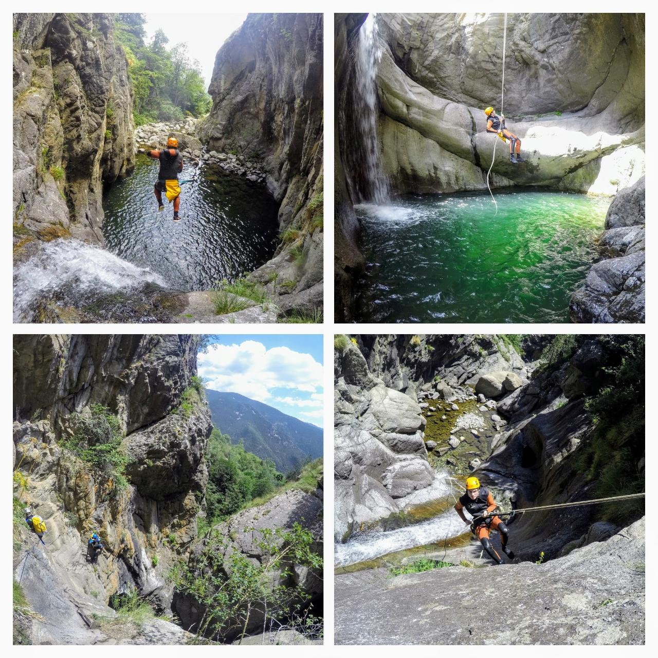 Canyoning -  Barcelona Pickup and return 