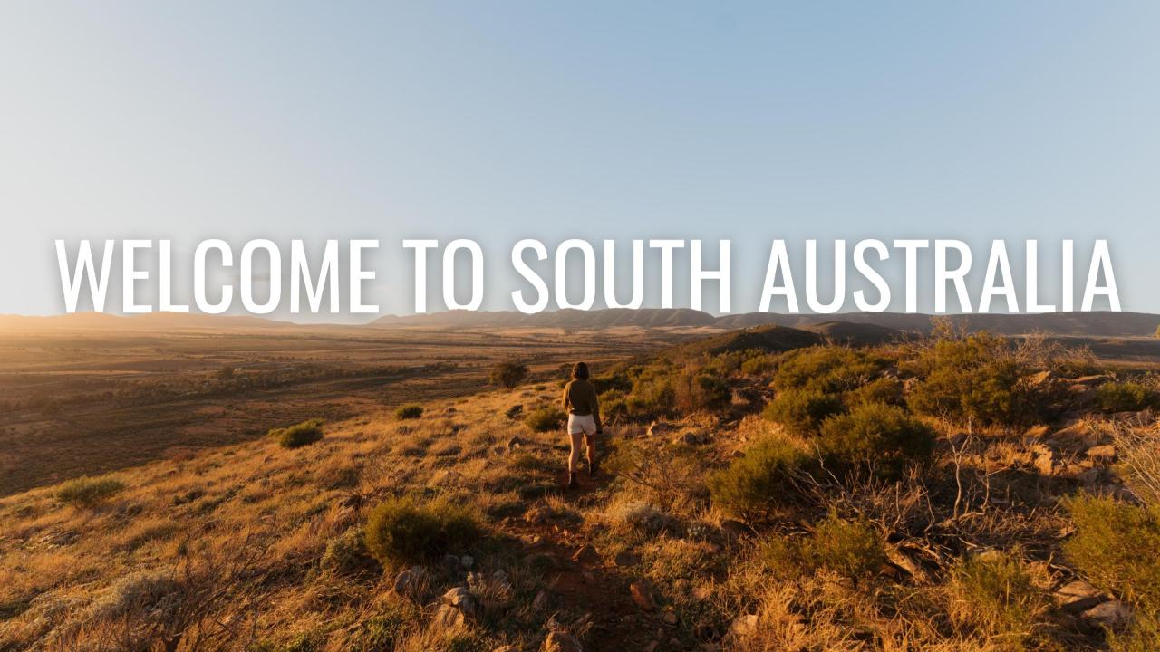 Welcome to South Australia