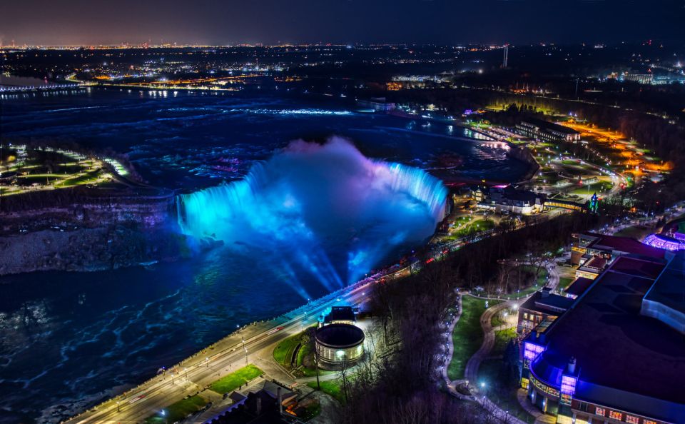 Stunning Night Flight of Toronto and Niagara