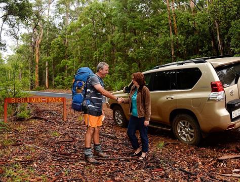 Bibbulmun Track Drop Off / Munda Biddi Transfer Service