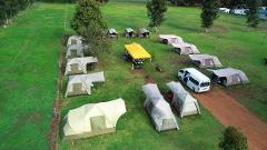 Black Wolf 3 x 3m tent with 2 x stretchers