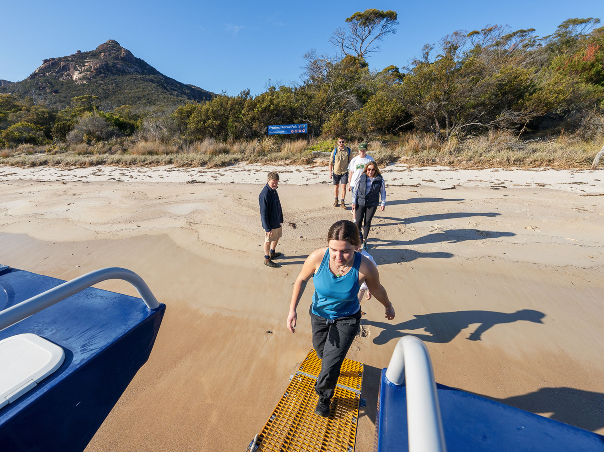 Freycinet Aqua Express Hazards Beach Return and Wineglass Bay Half Day Trip