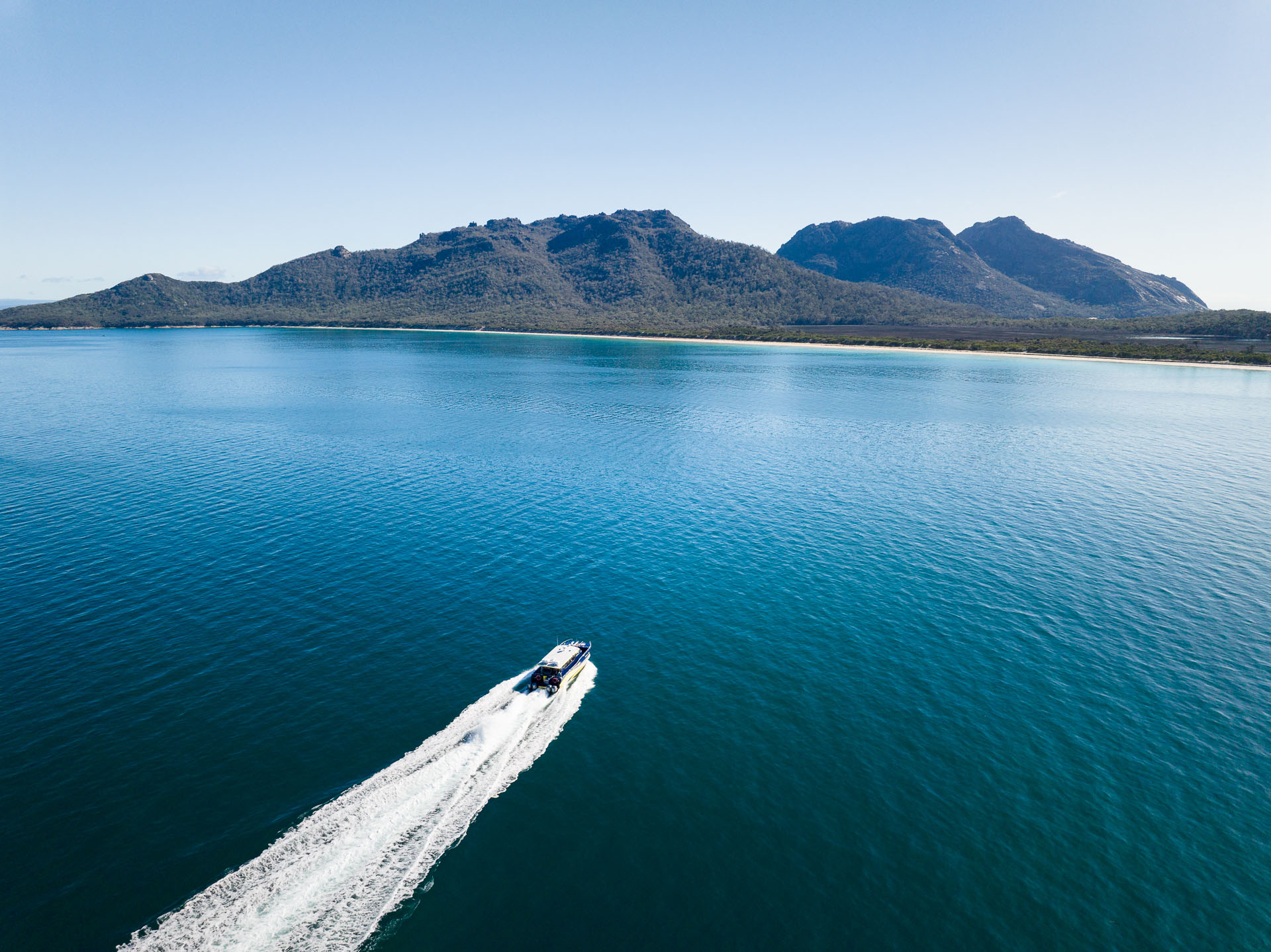 Freycinet Aqua Express Hazards Beach Return and Wineglass Bay Half Day Trip