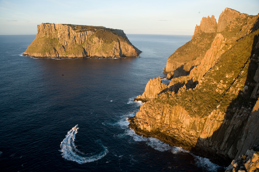 Tasman Island Cruises Full Day Tour from Hobart + Devil Unzoo