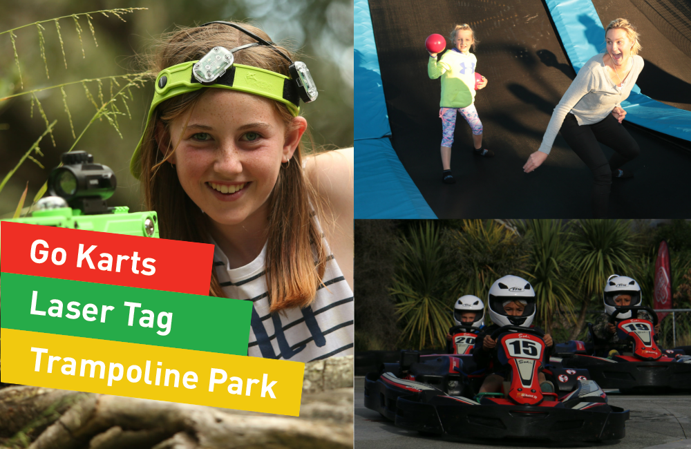 All Day FUN Pass (Fun Karts 10, Laser Tag 90, Trampoline Park All Day)