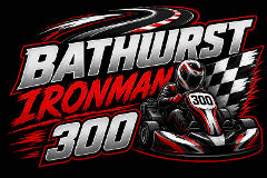 Bathurst Ironman 300 - The Ultimate Endurance Challenge. (Minimum price $2772, based on 7 Teams)