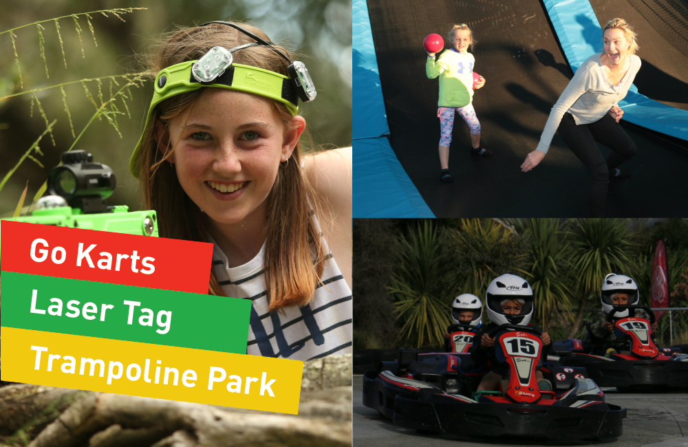 FUN Pass (Fun Karts 10, Laser Tag 60, Trampoline Park 2hr)