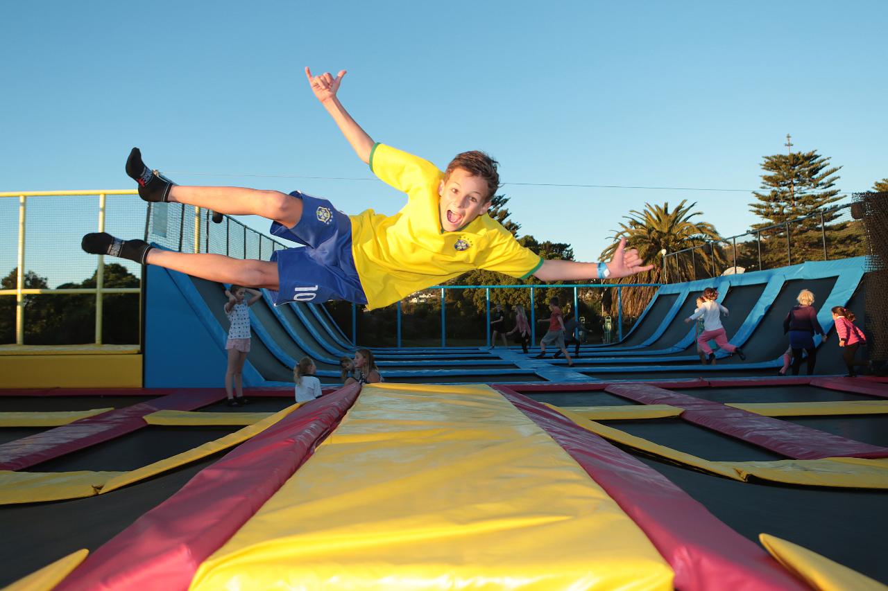 1 hour of Trampoline Park (Now 2 hrs) - PAY NOW & SAVE! And get a FREE upgrade to Two hours of Trampolining!!