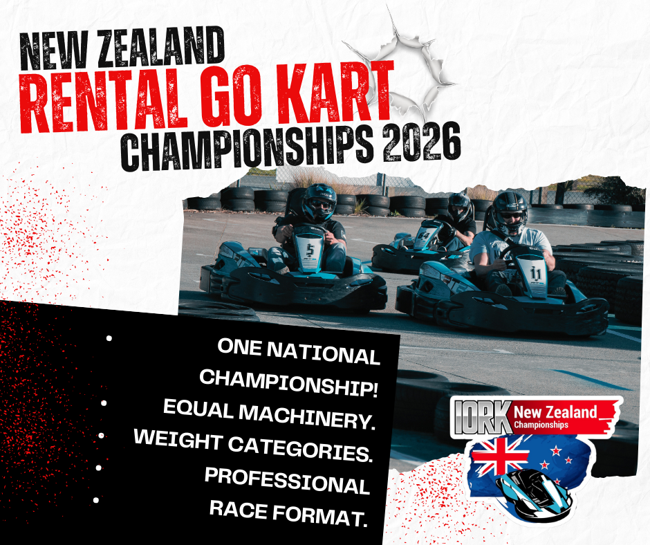 IORK New Zealand Rental Go Kart Championships 2026, 15th to 18th October