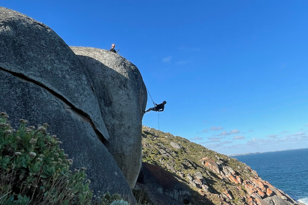 Off the Bluff Abseiling Adventure