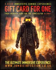 Zombie Infection Experience Gift Card