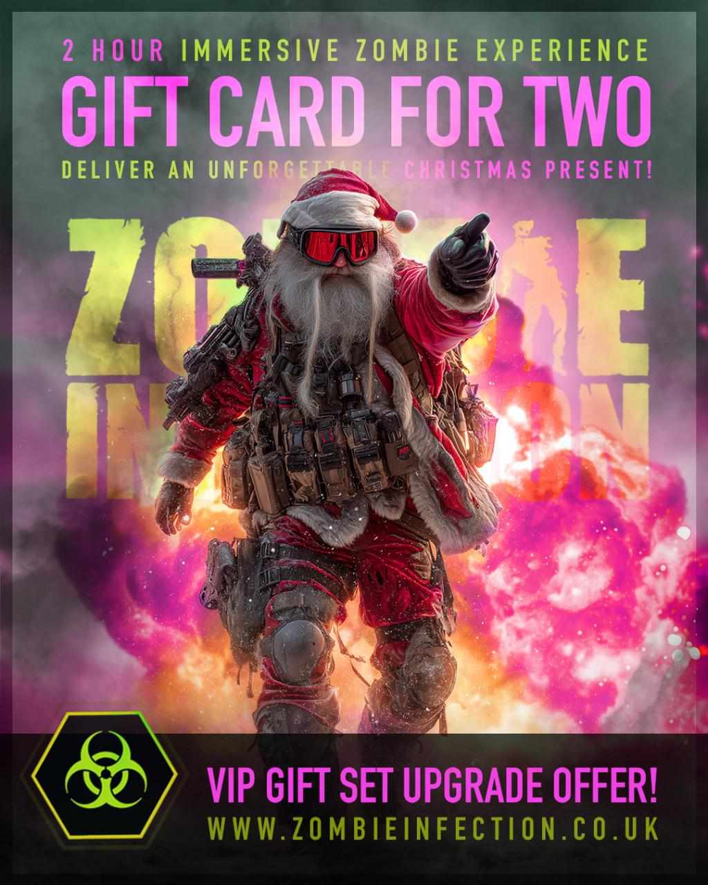VIP GIFT SET! Zombie Infection Experience For Two Gift Card