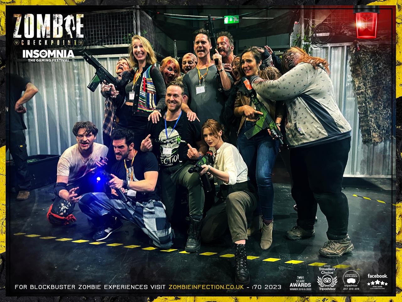 HorrorCON 'Zombie Checkpoint' Immersive Experience Zombie Infection