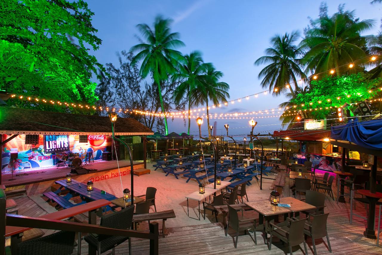 Harbour lights beach barbados