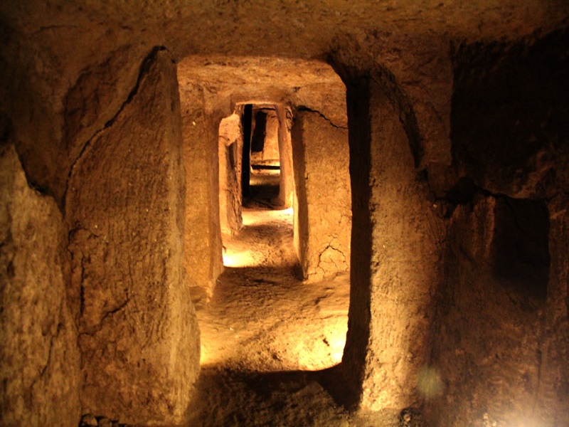 The Underground city of Nushabad, Kashan
