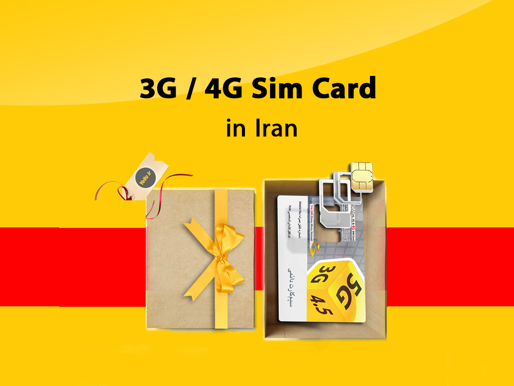 Iranian 3G 4G Mobile SIM Card International SIM Card In Iran