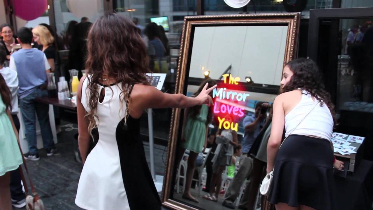 Selfie Mirror A Joyous Occasion Reservations