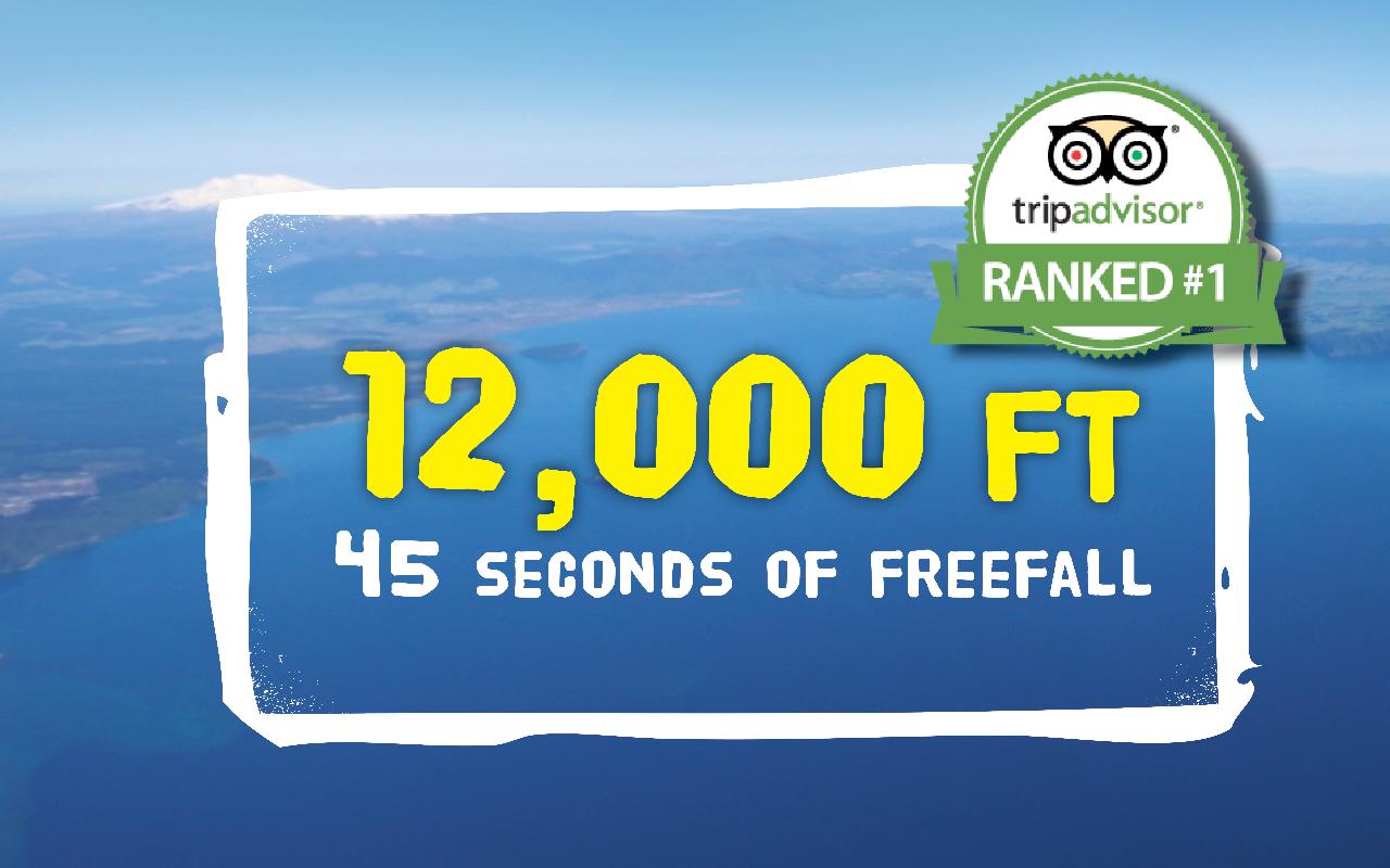 12,000 ft Tandem Skydive