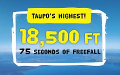 18,500 ft Tandem Skydive