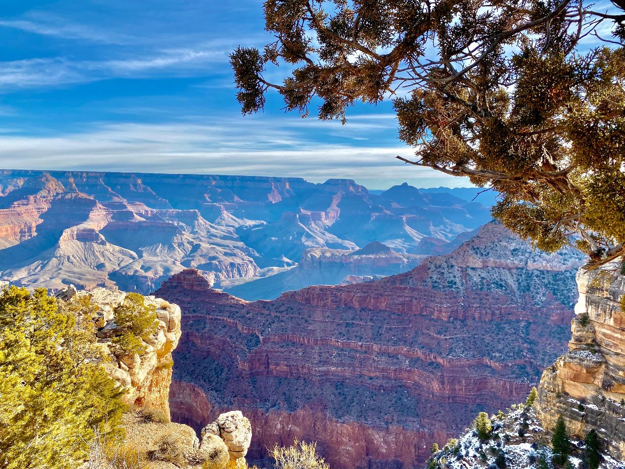 Test Airplane Departure Bus Return Day Tour Grand Canyon South