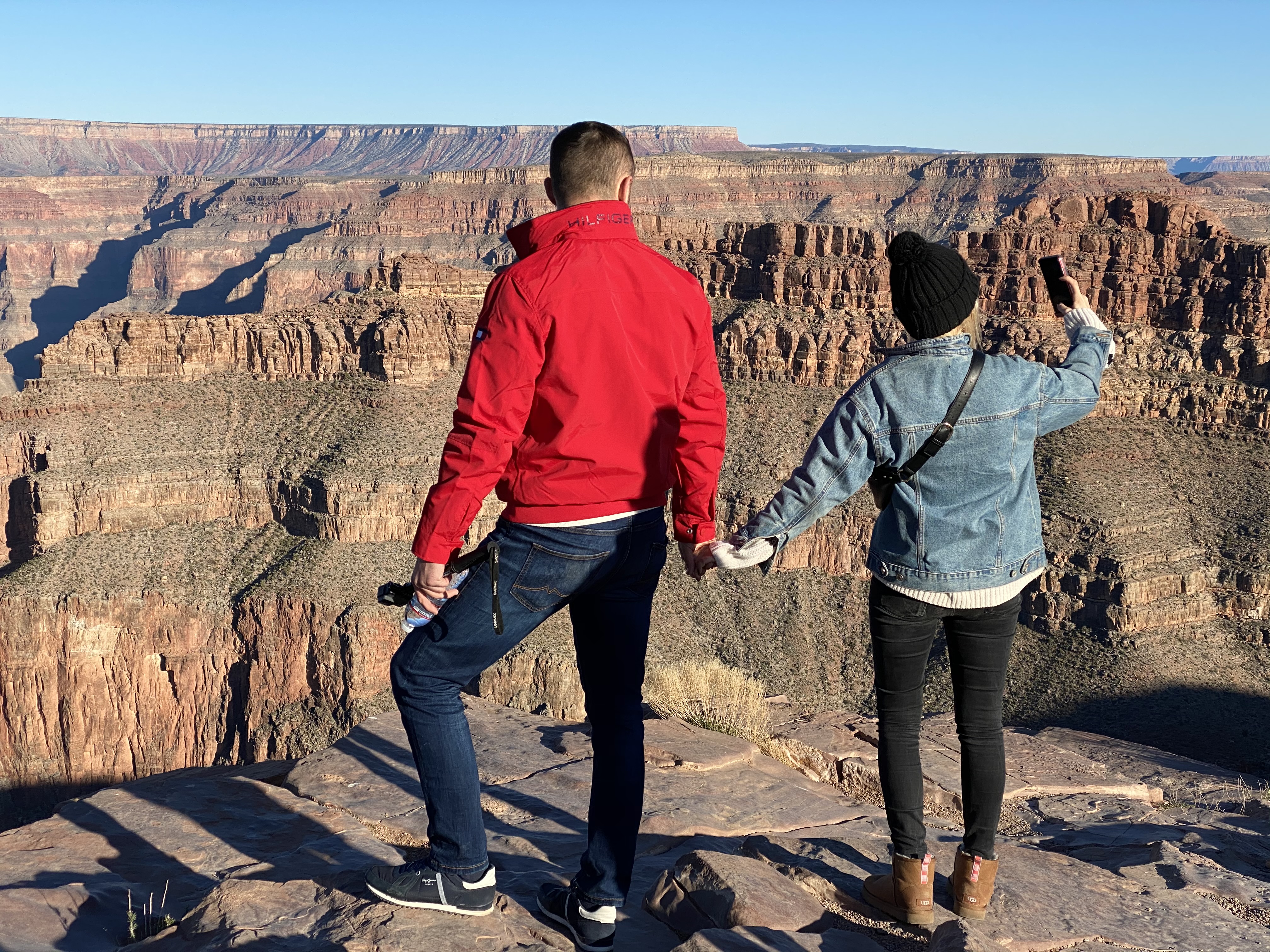 Grand Canyon West Rim Day Tour and Hoover Dam Photo Stop with Skywalk and Lunch (CHD)