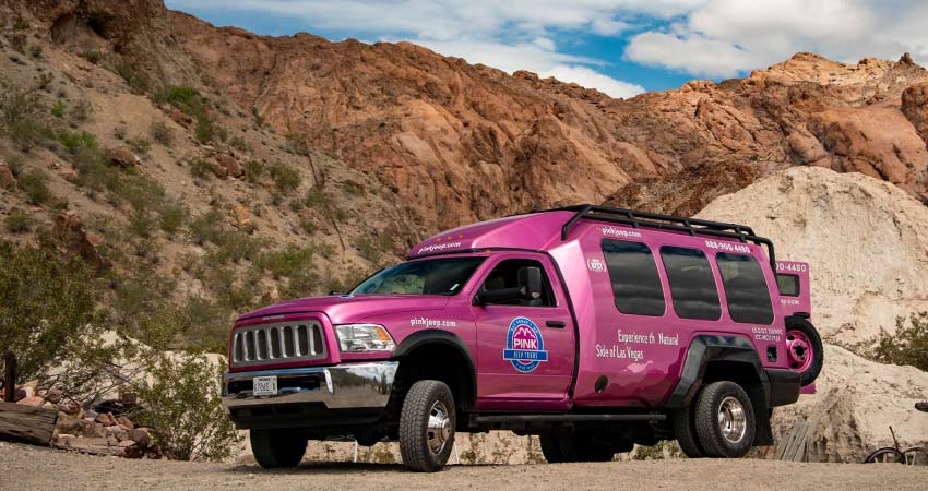 Pink Jeep - Eldorado Ghost Town Adventure Tour