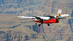 Test Airplane Departure, Bus Return Day Tour Grand Canyon South National Park from Las Vegas (KL)