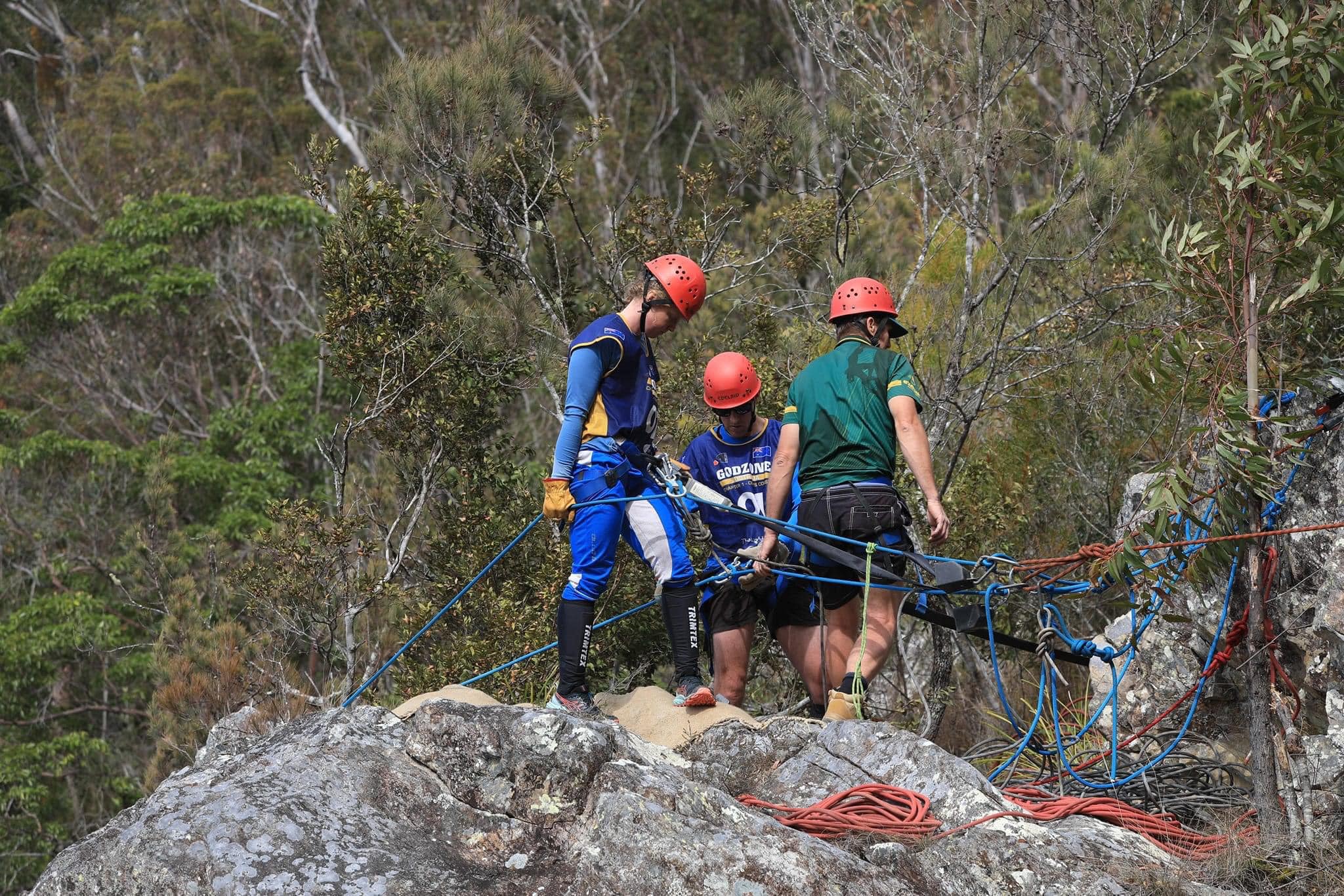 DOUBLE RUSH Big Whitewater Rafting and Abseiling - DAY TRIP - Including Meals & Transfers