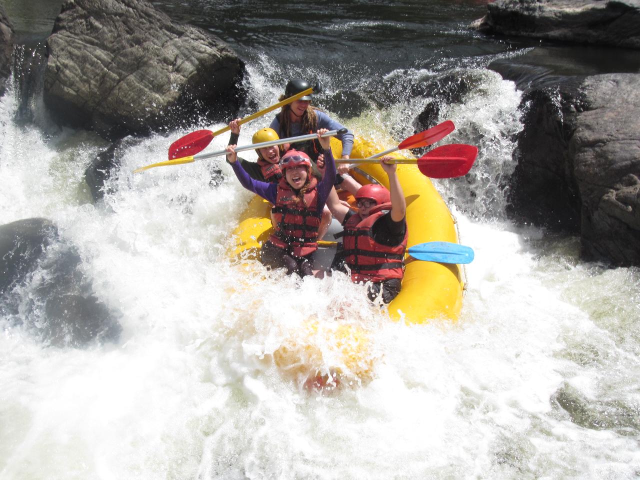 Under 14yrs Old Whitewater Rafting & Tubing - day trip - Including Meals & Transfers